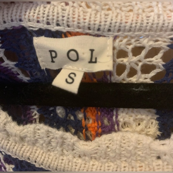 POL Multicolor Striped Crew Neck Sweater - Picture 5 of 7